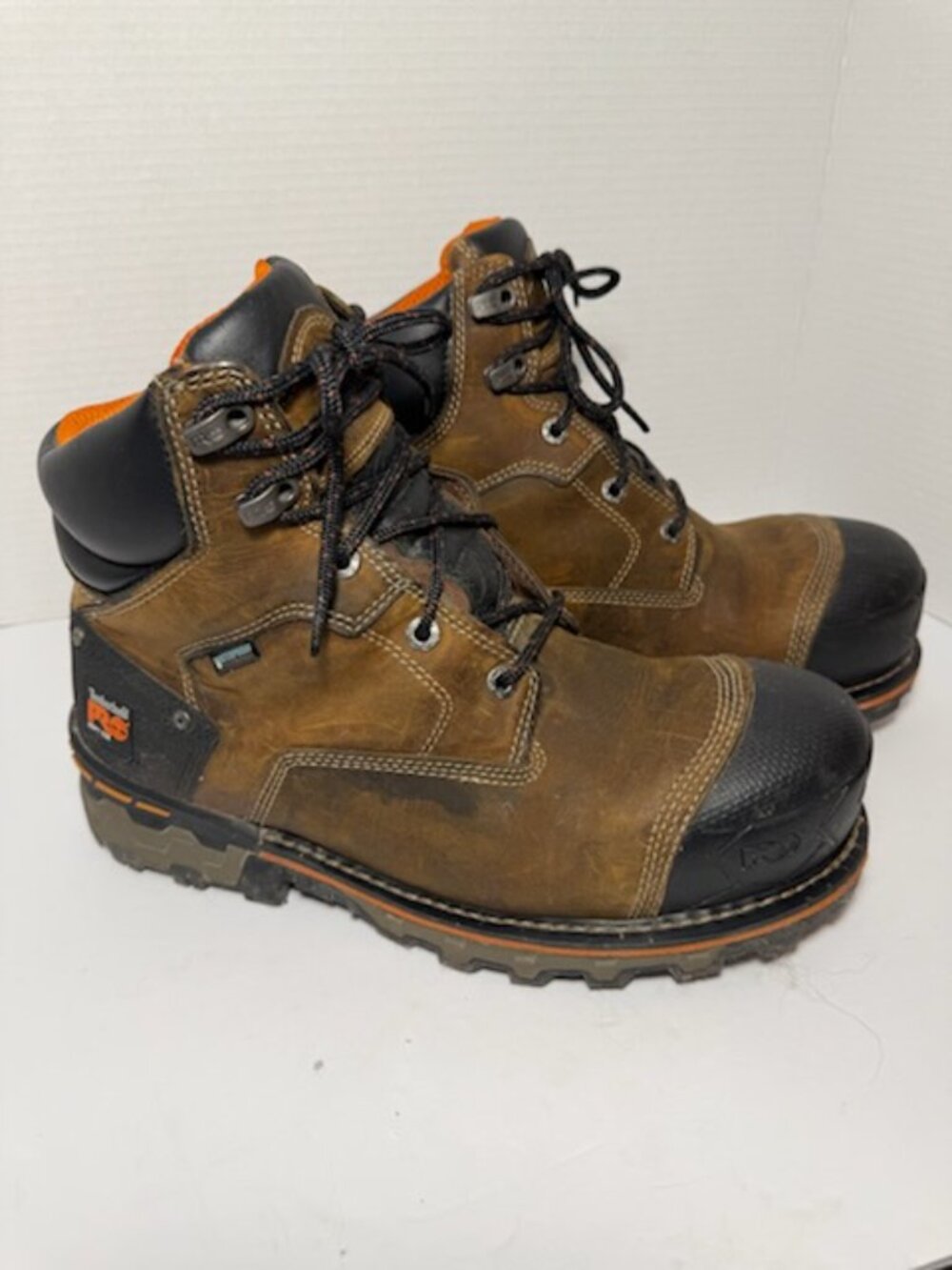Timberland Pro Boondock Men's Size 10M 6" Waterproof Work Boot Composite Toe